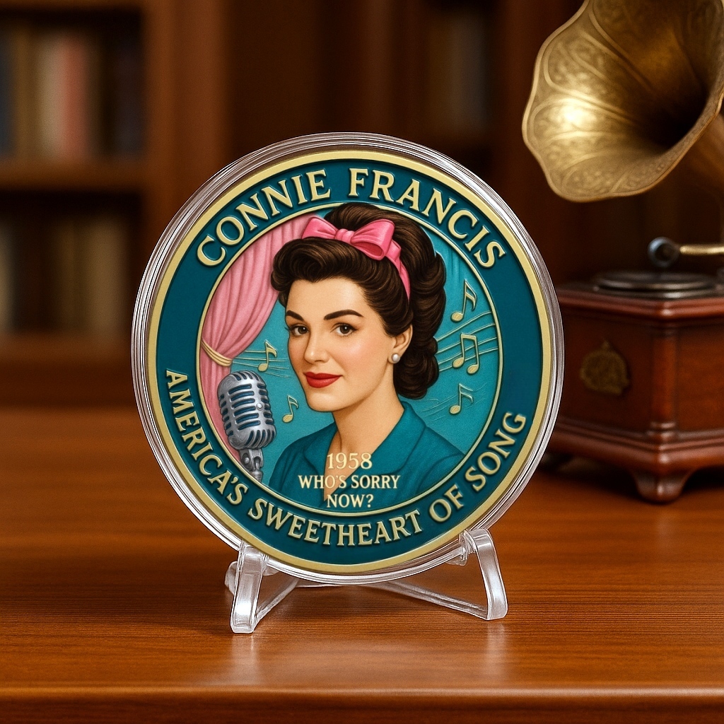 Connie Francis – In Loving Memory Commemorative Coin