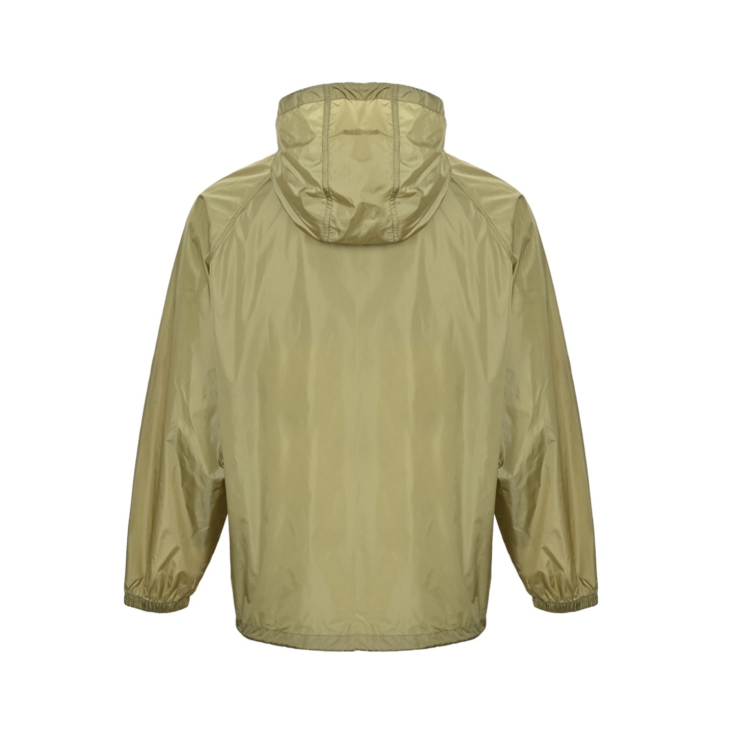 Burberry 25Fw check placket nylon hooded jacket