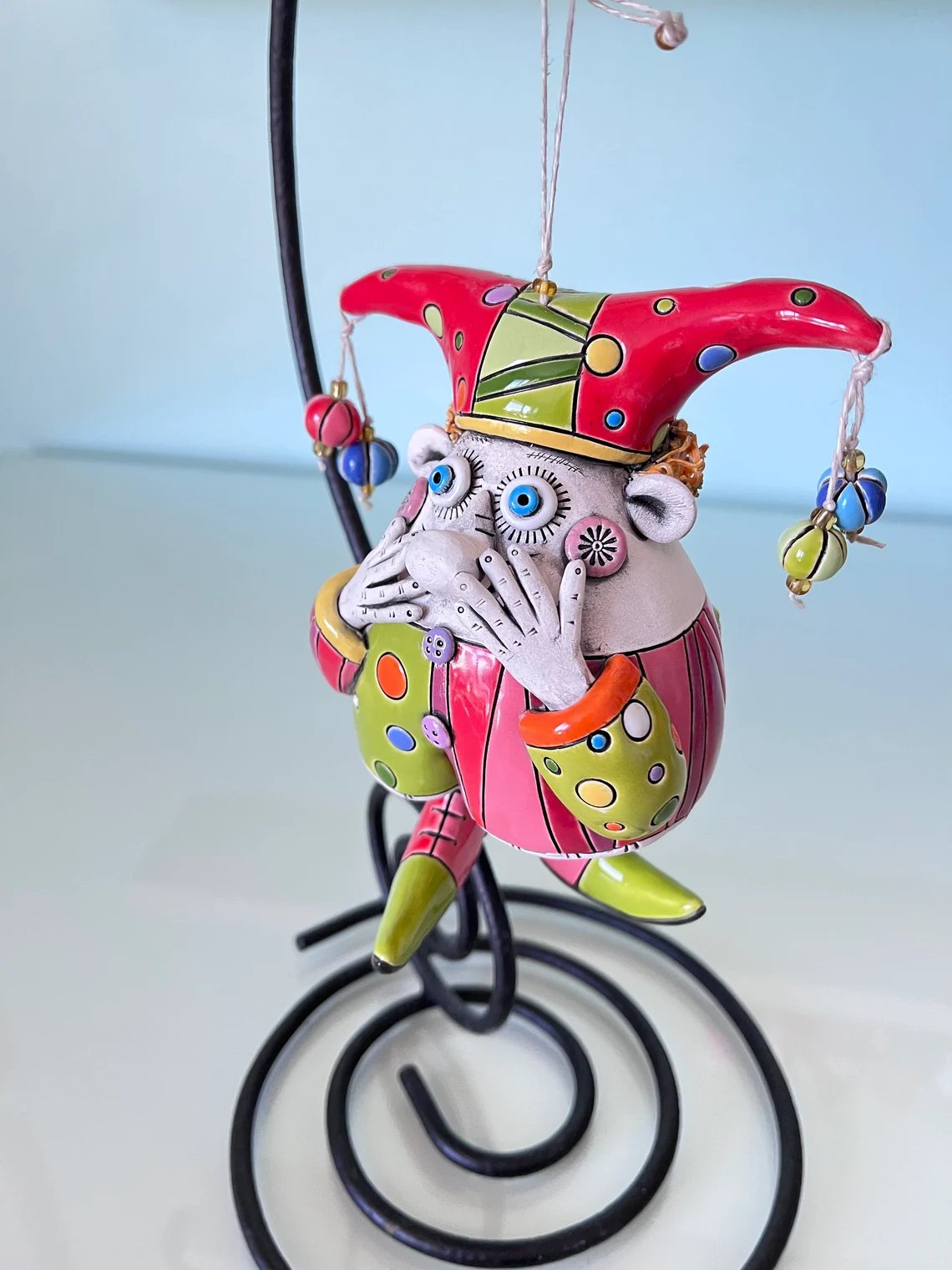 🔥Last Day 49% OFF 🌈Colorful Jester Bell Ornaments