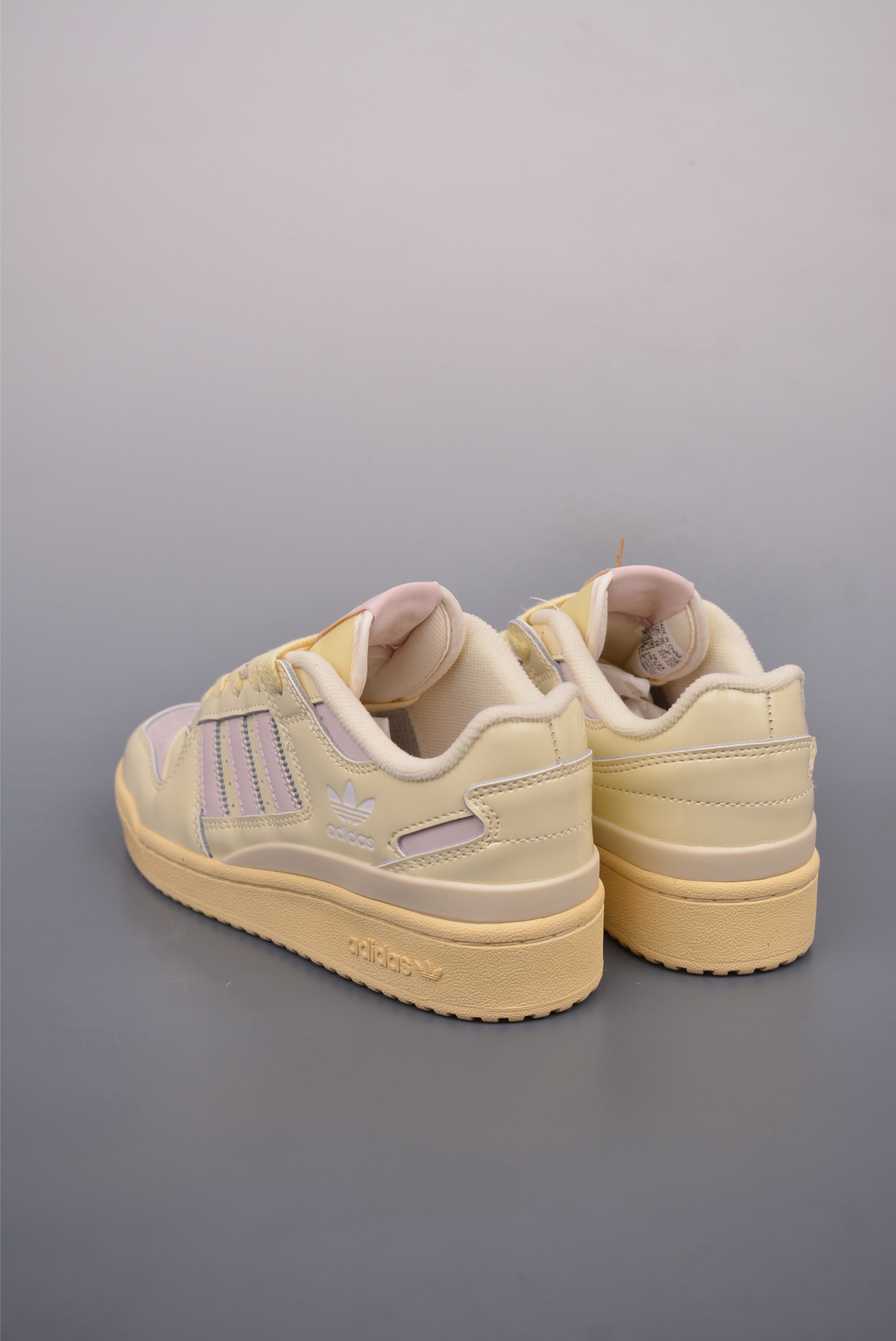 Adidas Originals Forum 84 Low CL Cream Yellow Light Purple JH7944