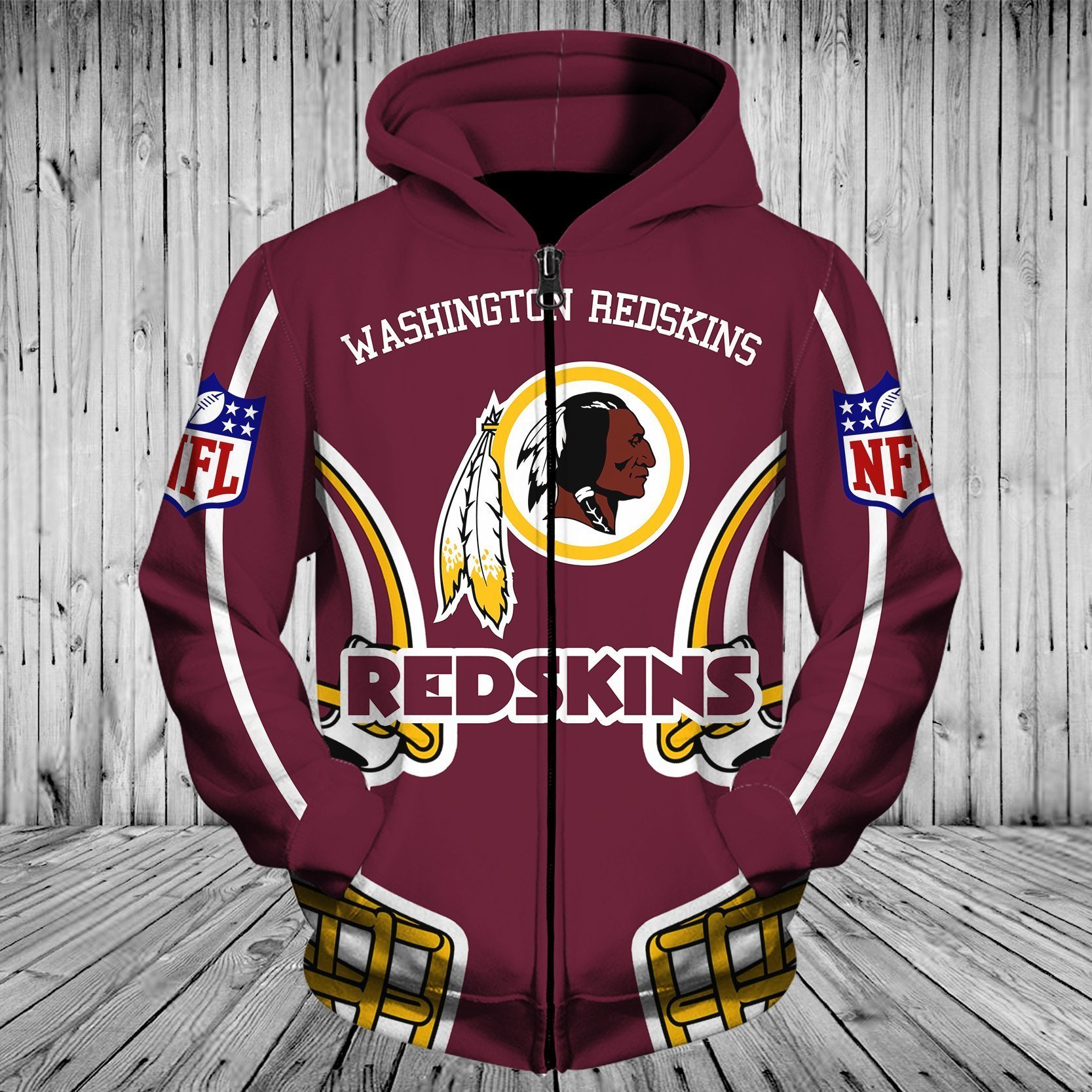 WASHINGTON HOODIE 3D 9
