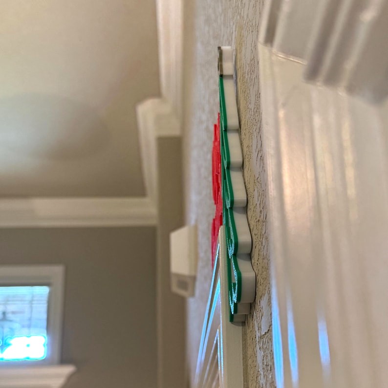 Merry Christmas Door Topper Corner Sign