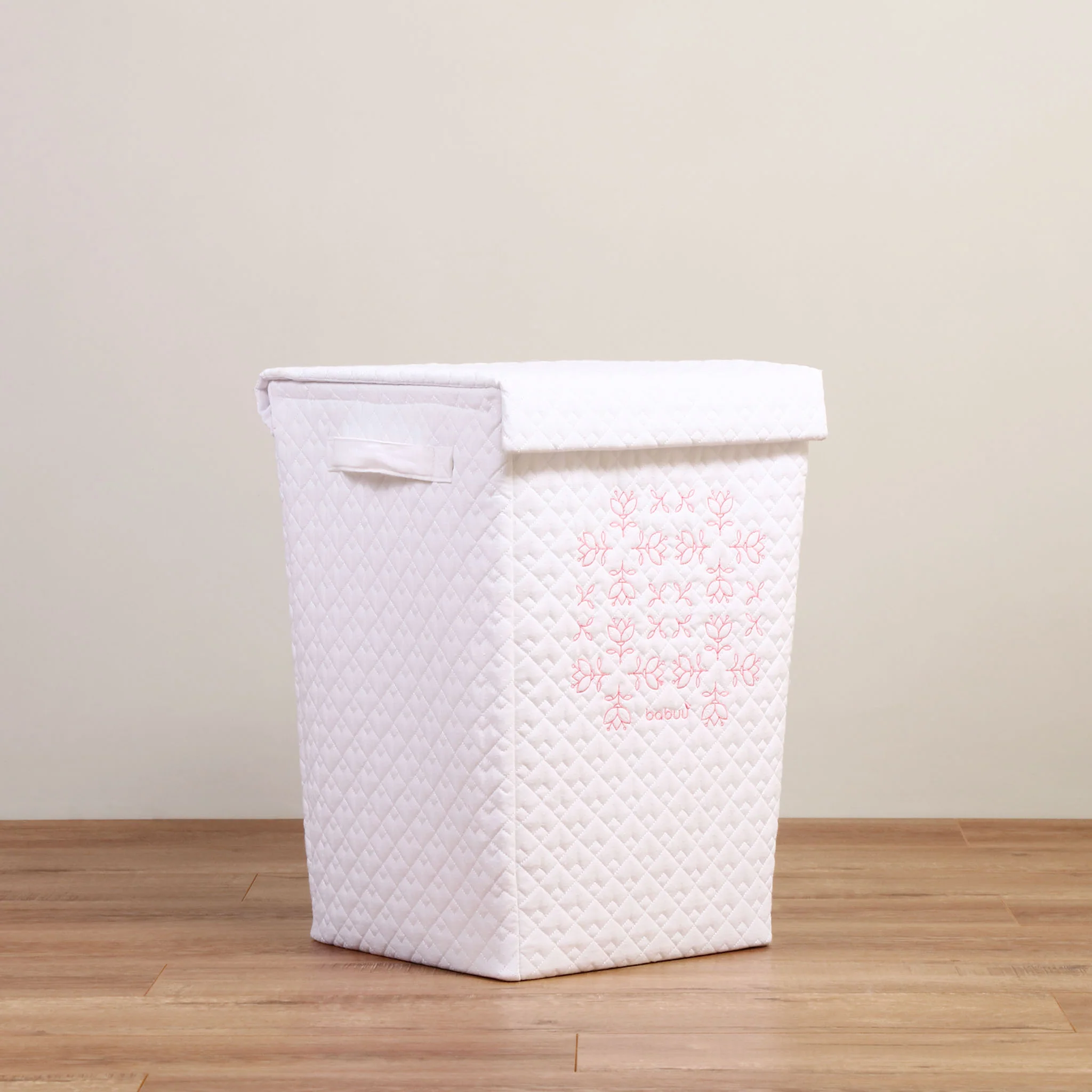 Cesto para ropa sucia Tulipán Rosa