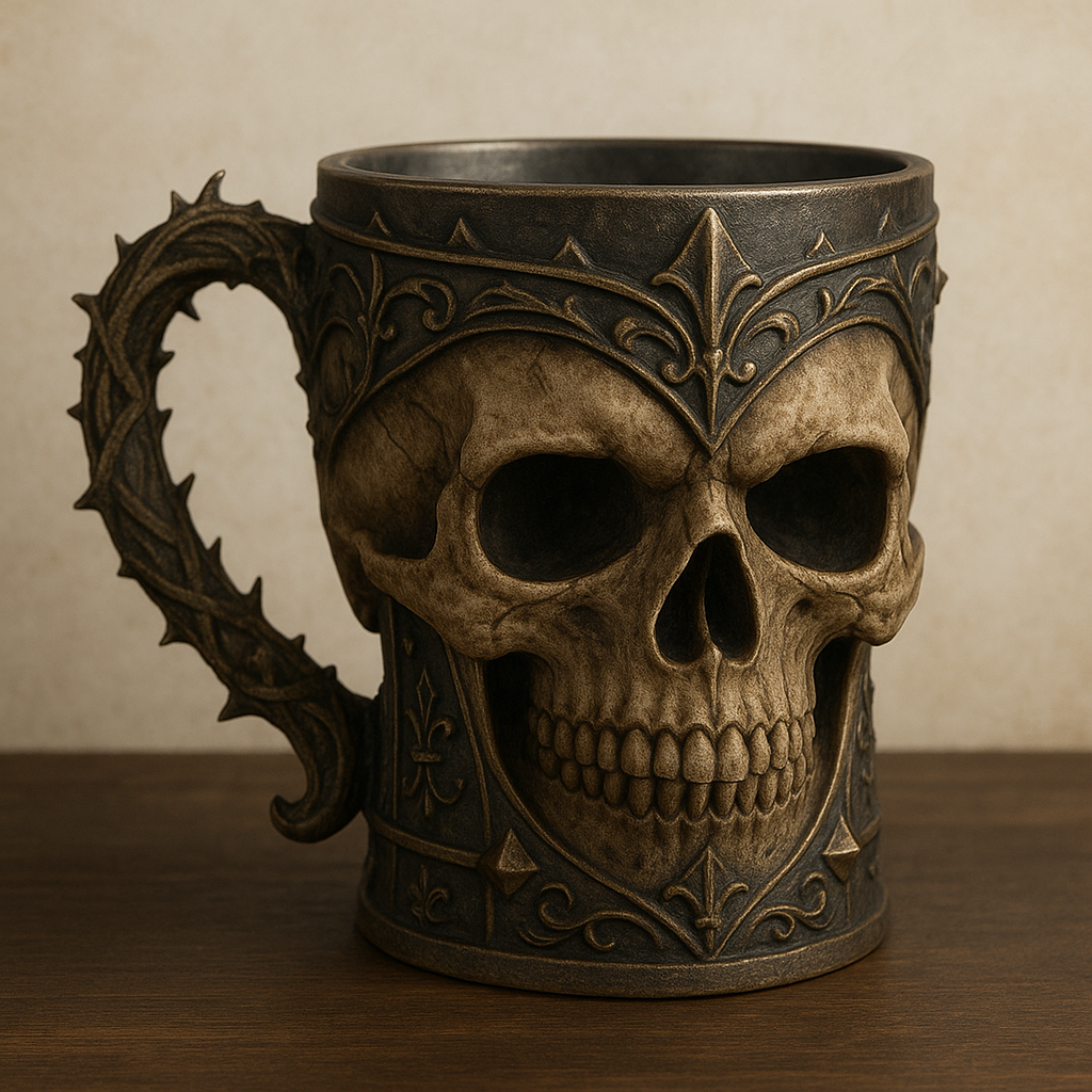 Goth Skull Mug