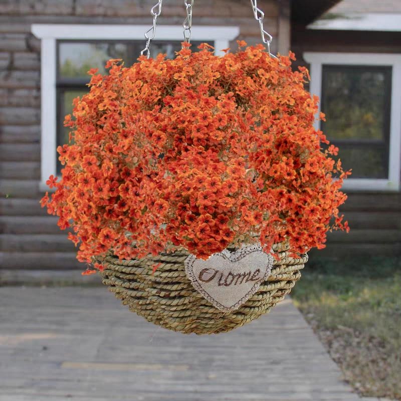 🔥HOT SALE🔥Realistic Fall Fake Flowers UV Resistant Outdoor Indoor Decor