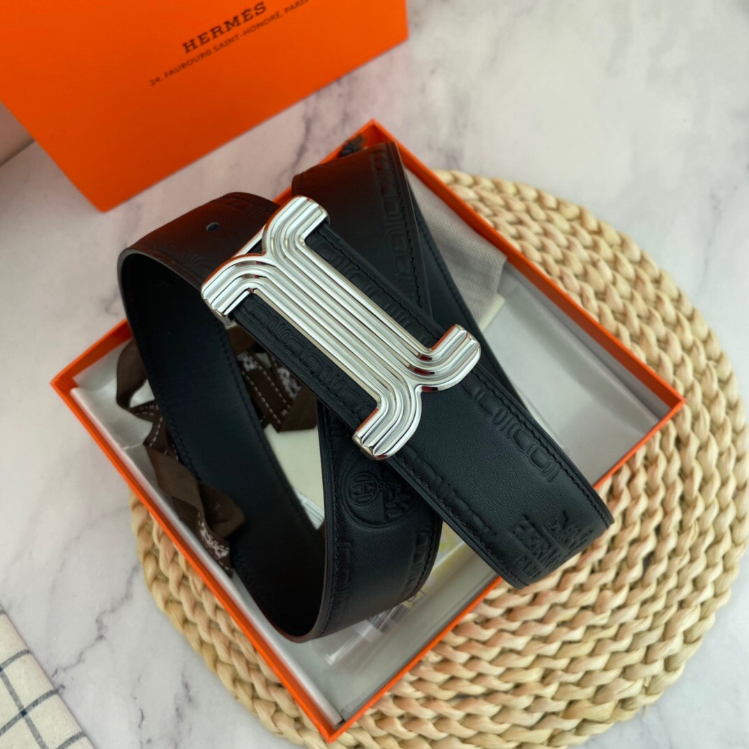 Hermès Special Leather Belt Series Width 3.8CM