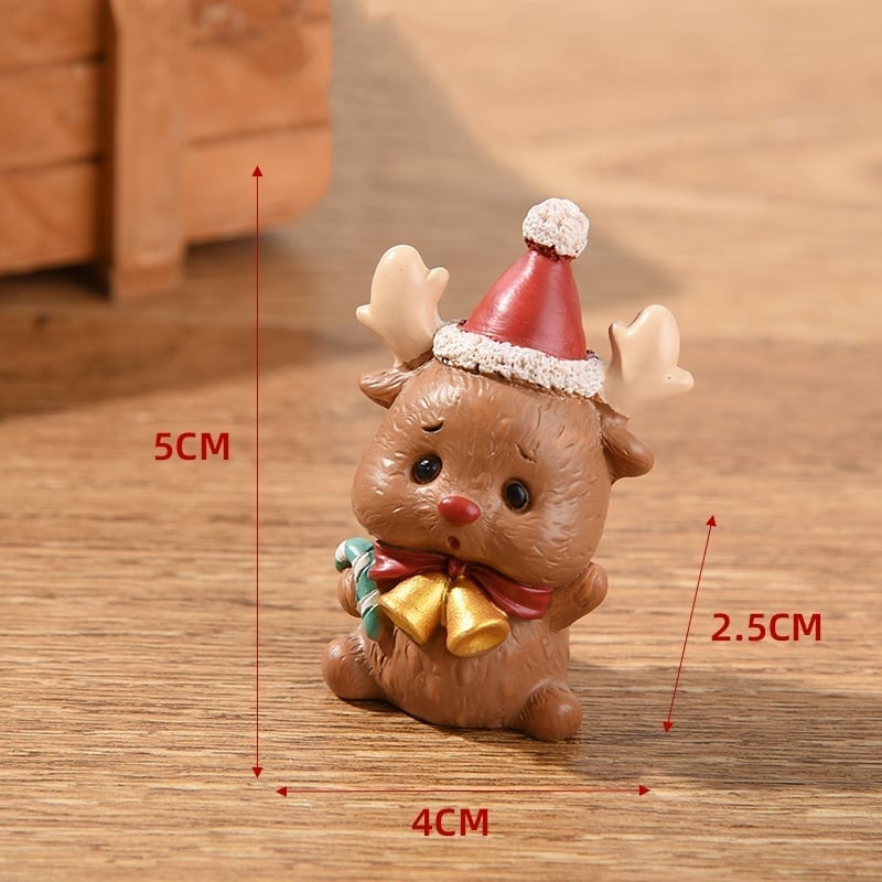 Handmade animal Santa ornaments 🎄 (48% off for Christmas🔥)