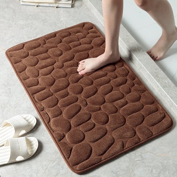 💥Cobblestone Embossed Bathroom Bath Mat💥