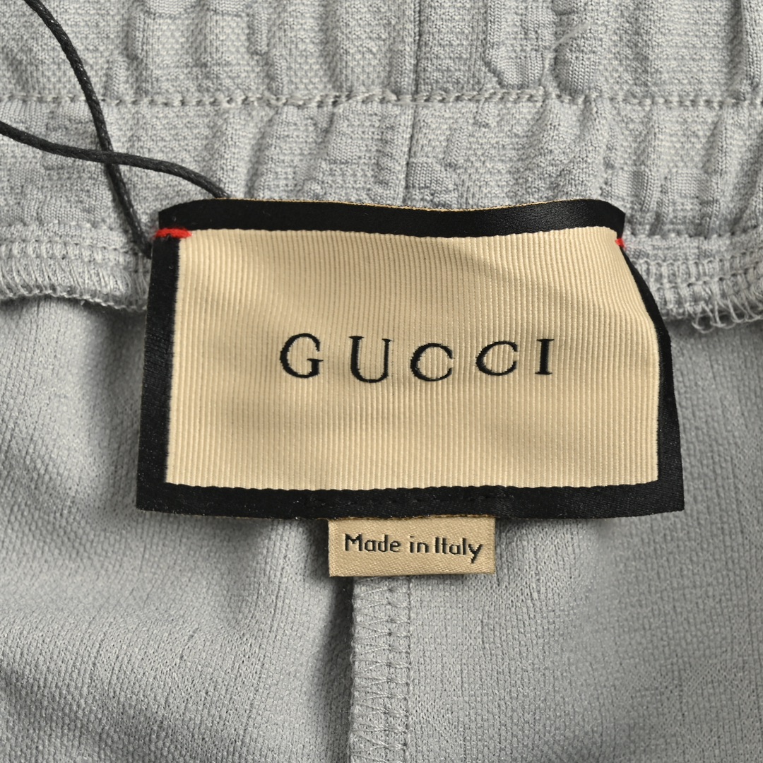 Gucci 24Fw all over print jacquard trousers