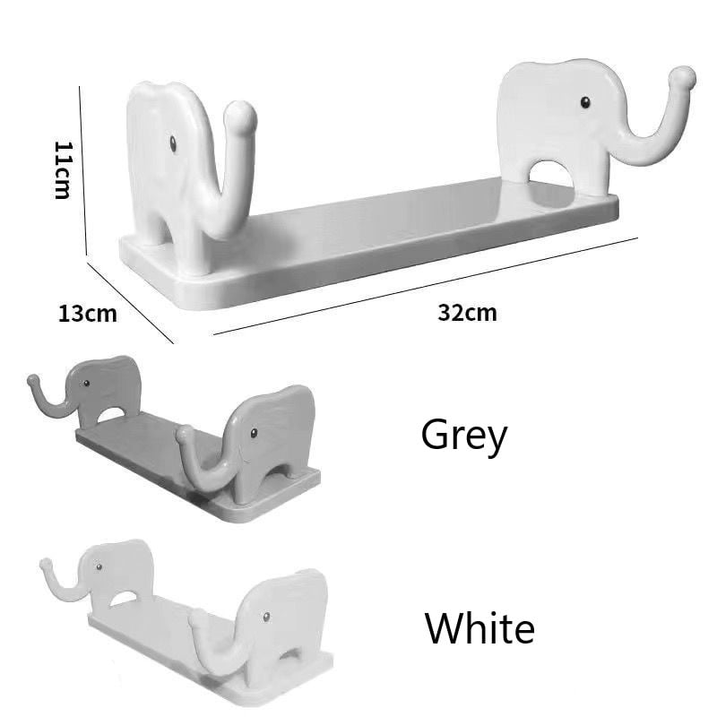 Multifunctional Elephant Shaped Storage Shelf