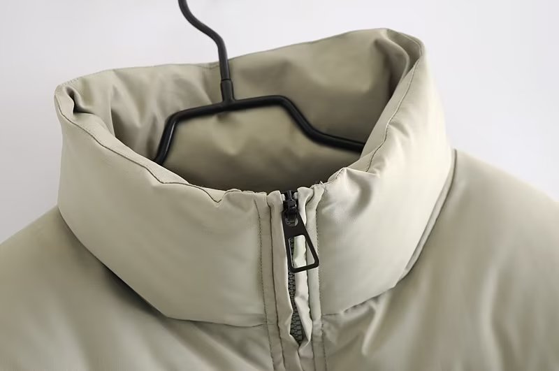 Autumn Winter Women Clothing Urban Casual Loose Cotton Padded Jacket Cotton Padded Coat