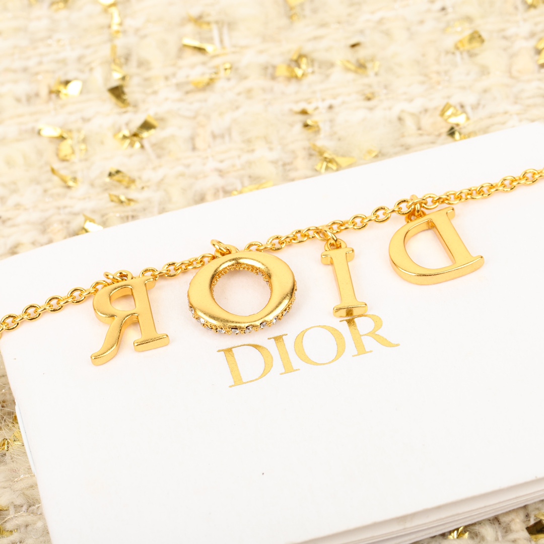 Dior Letter Bee Star Bracelet