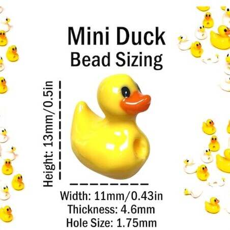 🦆Mini duck beads