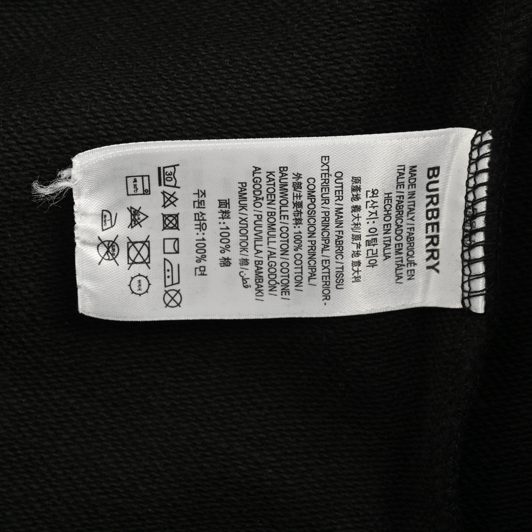 Burberry 24Fw Warhorse Knight Patch Suit Hooded Sweatshirt