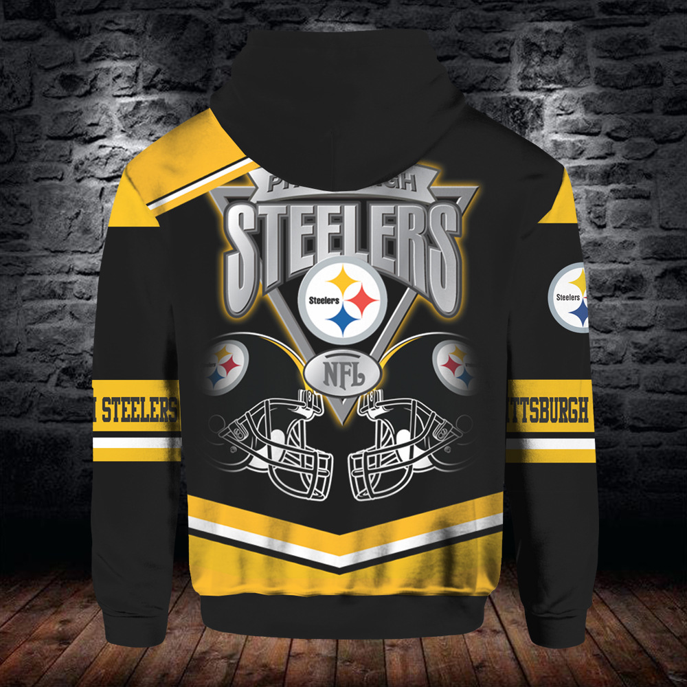 PITTSBURGH STEELERS 3D HOODIE PPSS009