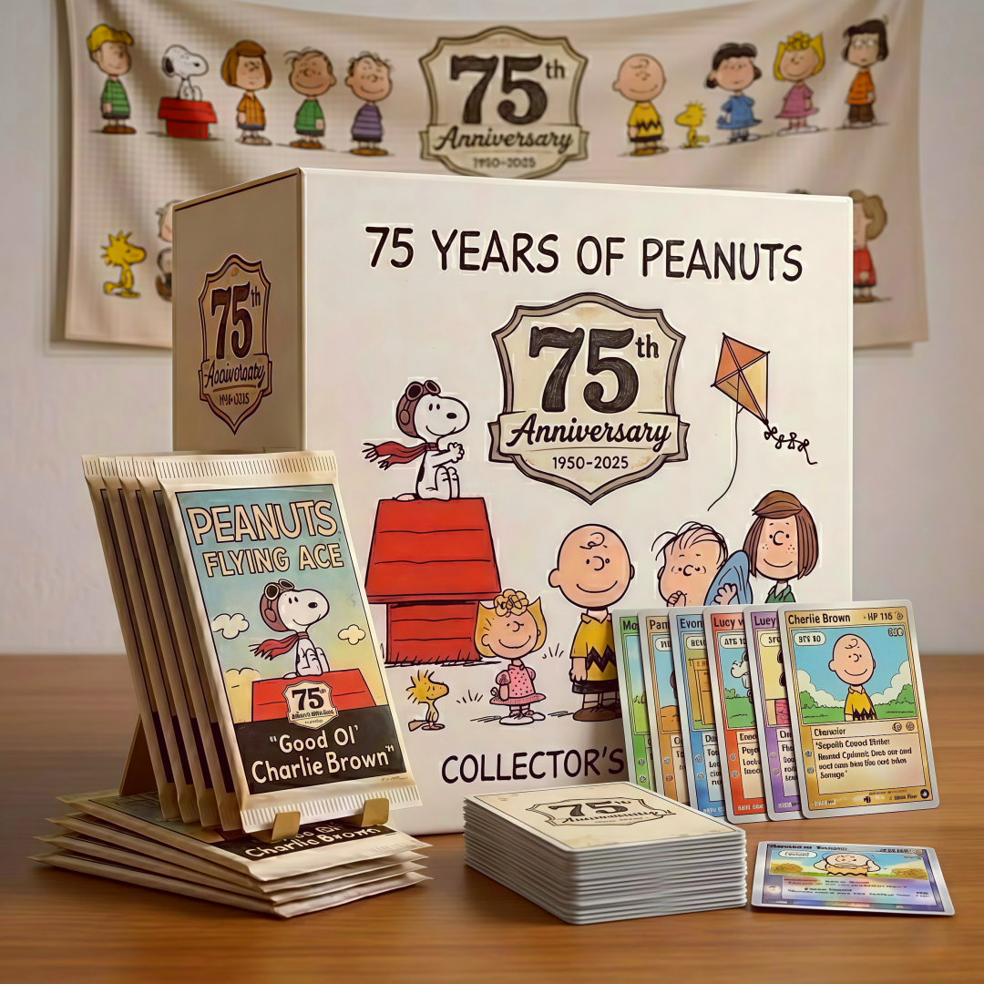 🎴 Peanuts 75th Anniversary Collector&rsquo;s TCG Card Set