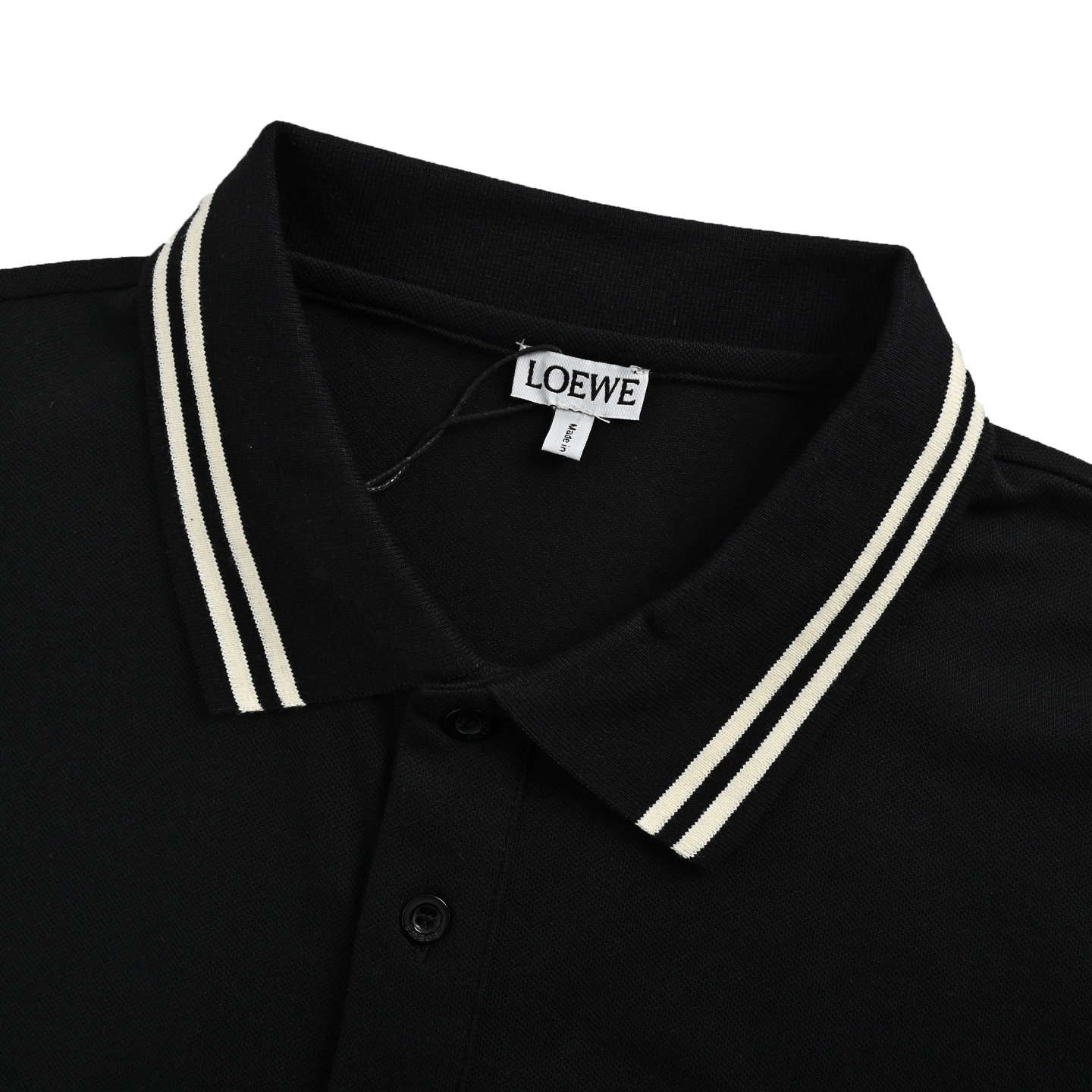 Loewe 25ss Pocket Colorful Embroidery Polo Short Sleeve