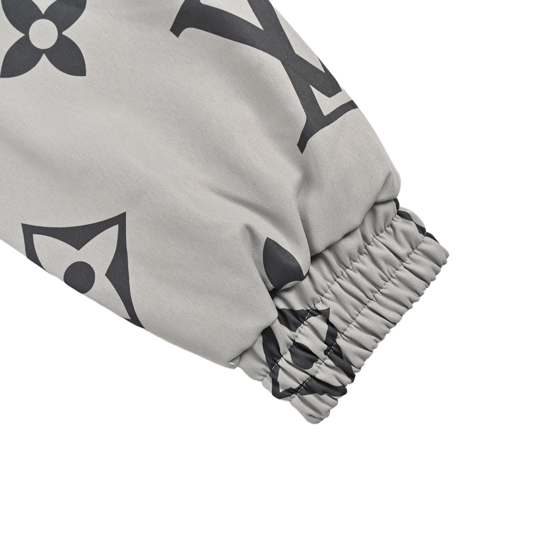Louis Vuitton 24Fw patchwork monogram full print trench coat
