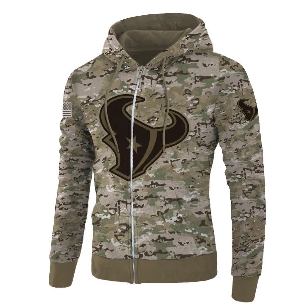 HOUSTON TEXANS 3D HOODIE HHTT005