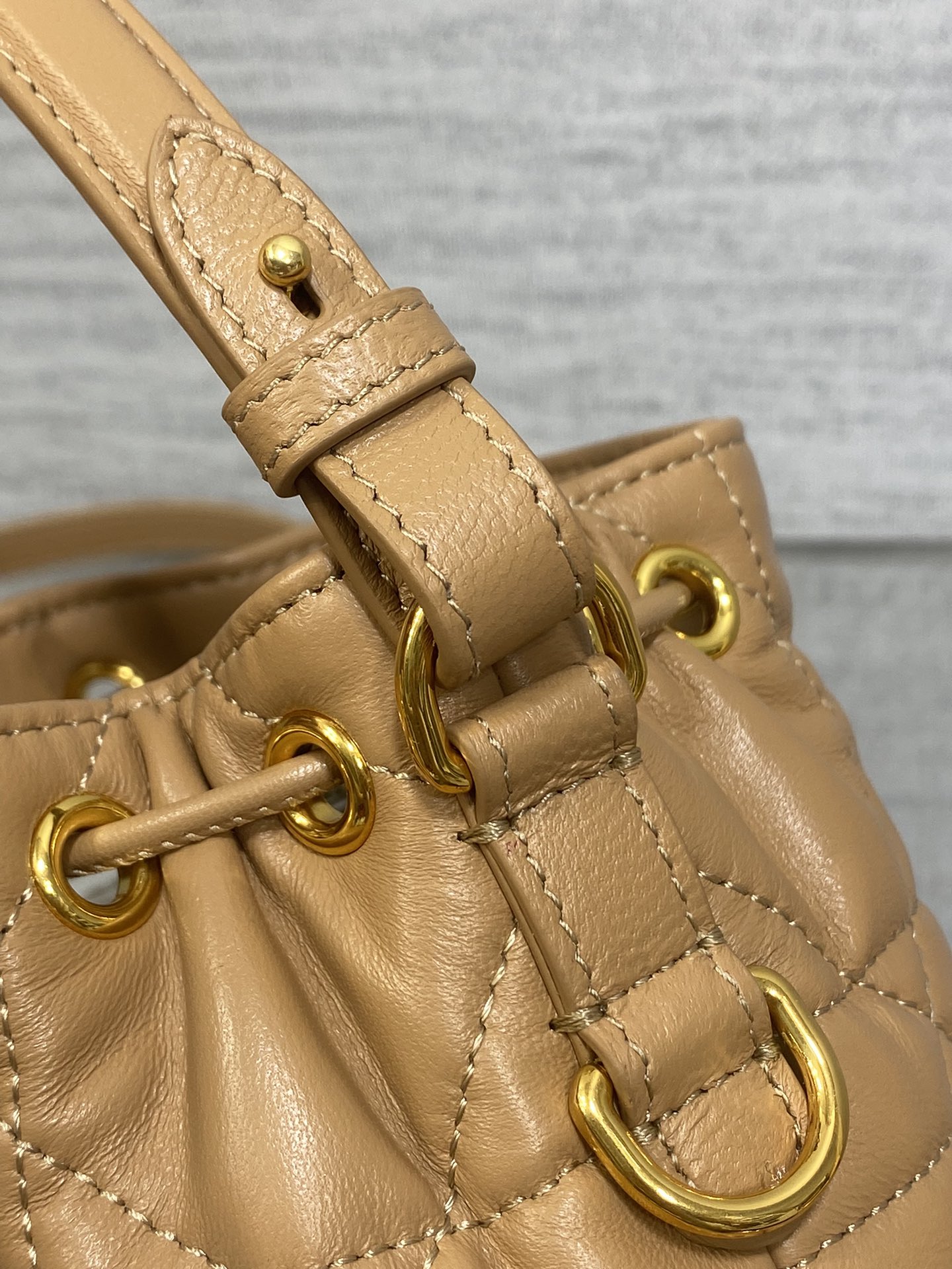 Dior micro Caro bucket bag