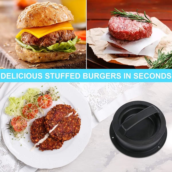 👍Last Day Promotion 60% OFF💥3 in 1 Hamburger Press Patty Maker--BUY 2 GET 10% OFF & FREE SHIPPING