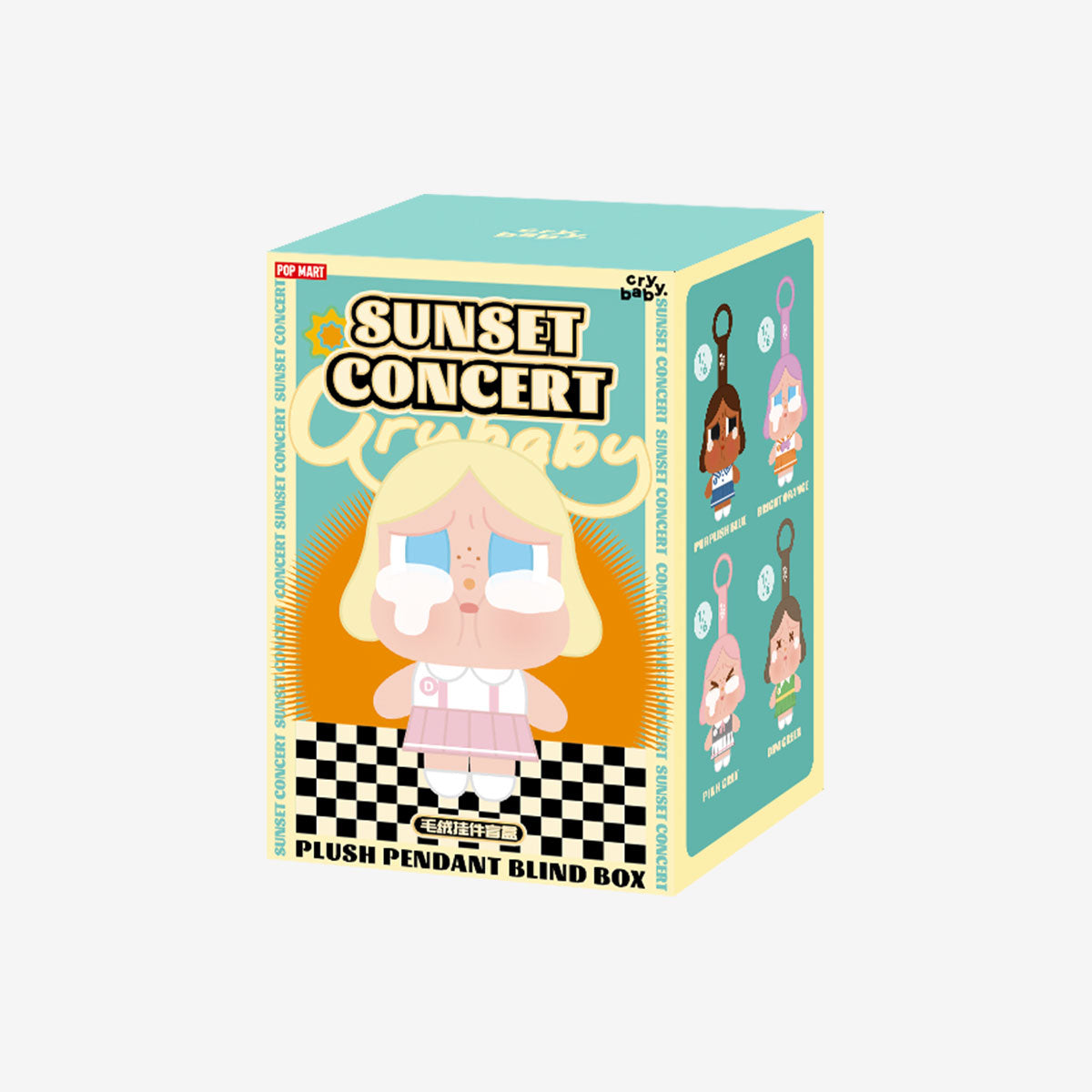 POP MART CRYBABY Sunset Concert Series-Plush Pendant [1 Blind Box]