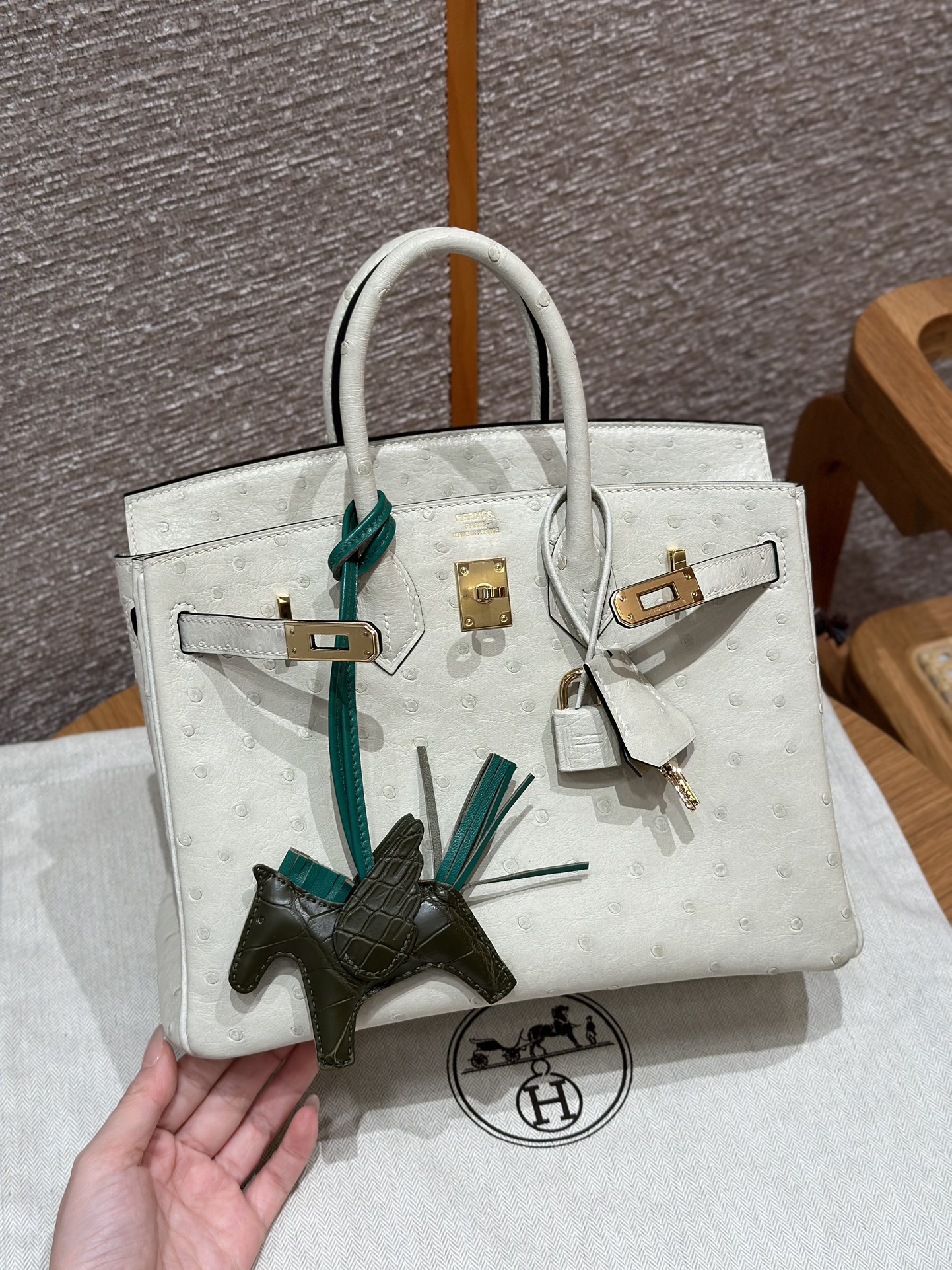 Hermes Birkin 3CParchemin (Handmade to order)