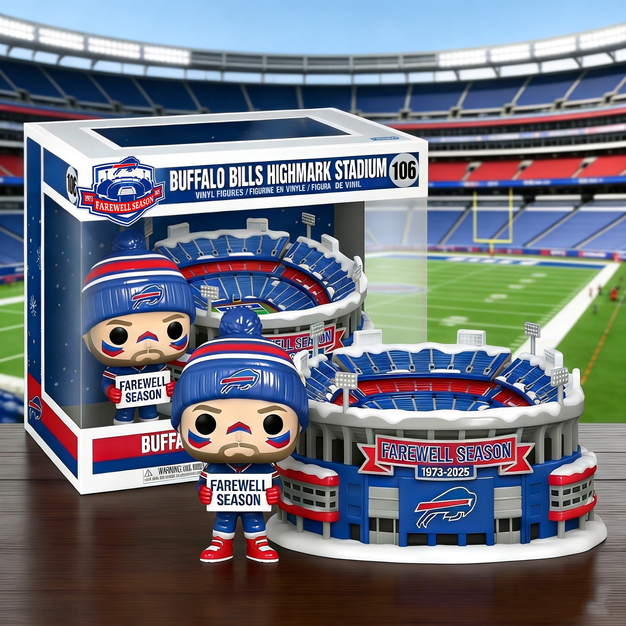 POP figure Bills - Highmark Stadium (Farewell Season) #106