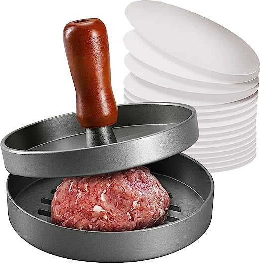 (🔥Last Day Promotion-SAVE 50% OFF)🍔Manual Meat Press For Hamburger Patties-BUY 2 GET 10% OFF & FREE SHIPPING！