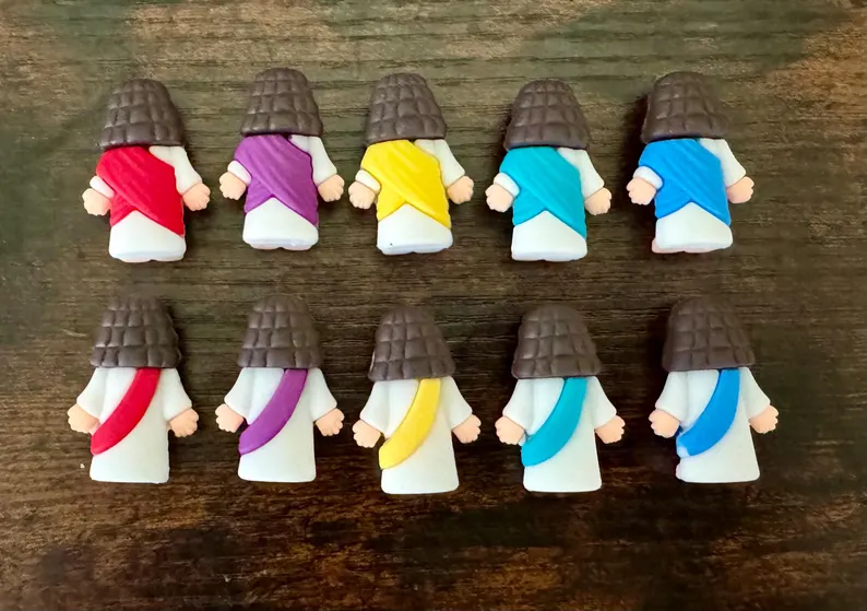 Little Jesus Pocket Cards for Church Party Favors