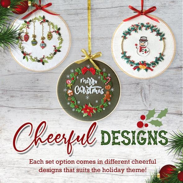(🔥HOT SALE NOW-48% OFF)Christmas Embroidery Set