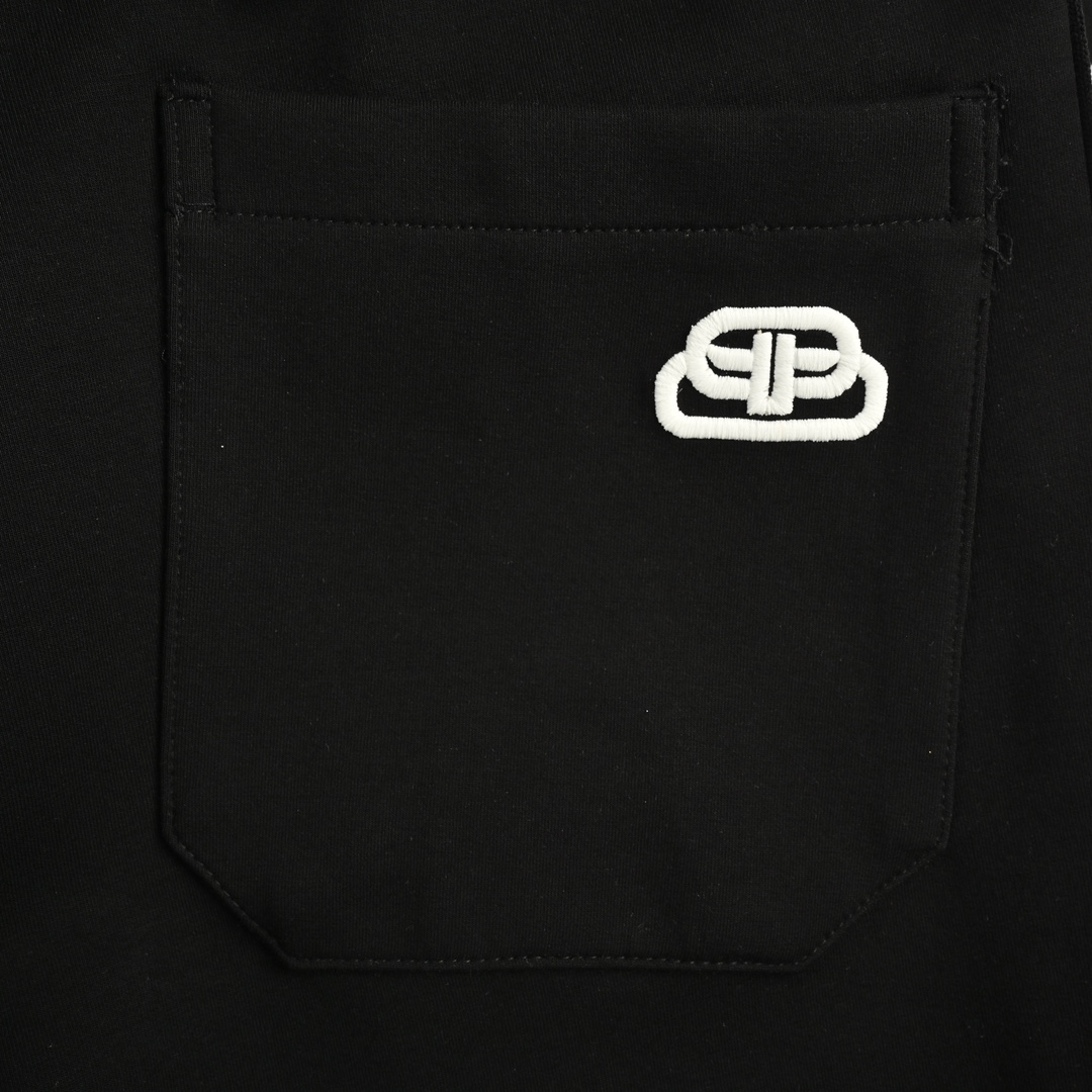 Balenciaga 24Fw lock embroidered web trousers