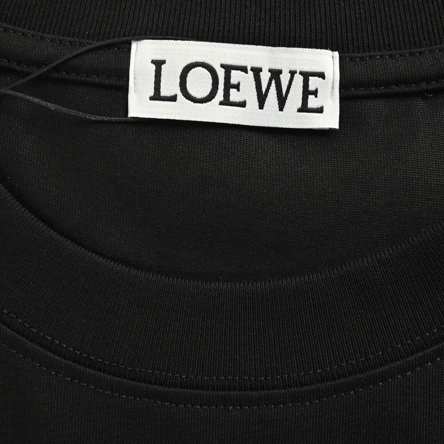 Loewe 25ss octopus print embroidered logo short sleeve