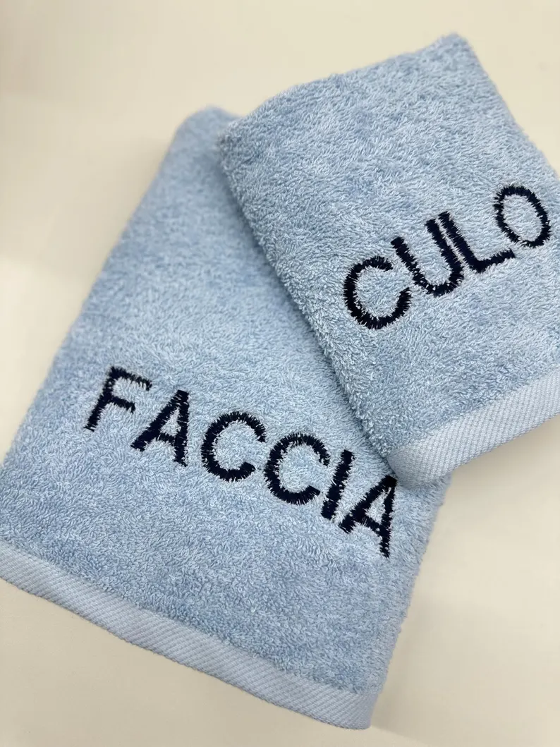 Face&Ass towel pair