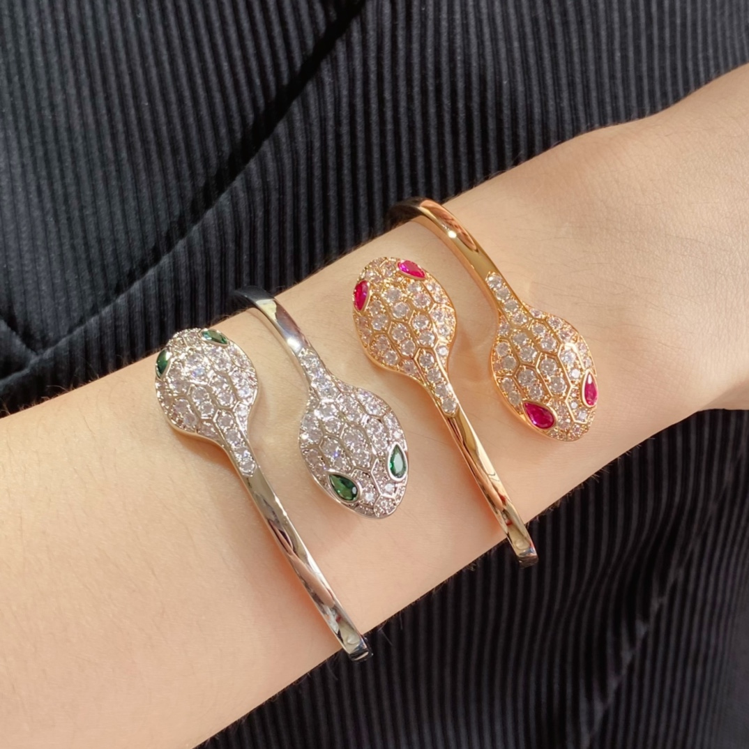 Bulgari two-headed snake bracelet