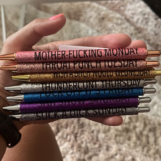 7pcs Funny Pens