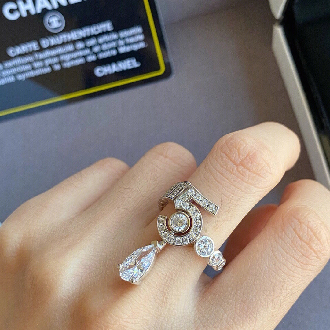 Chanel No. 5 Diamond Ring