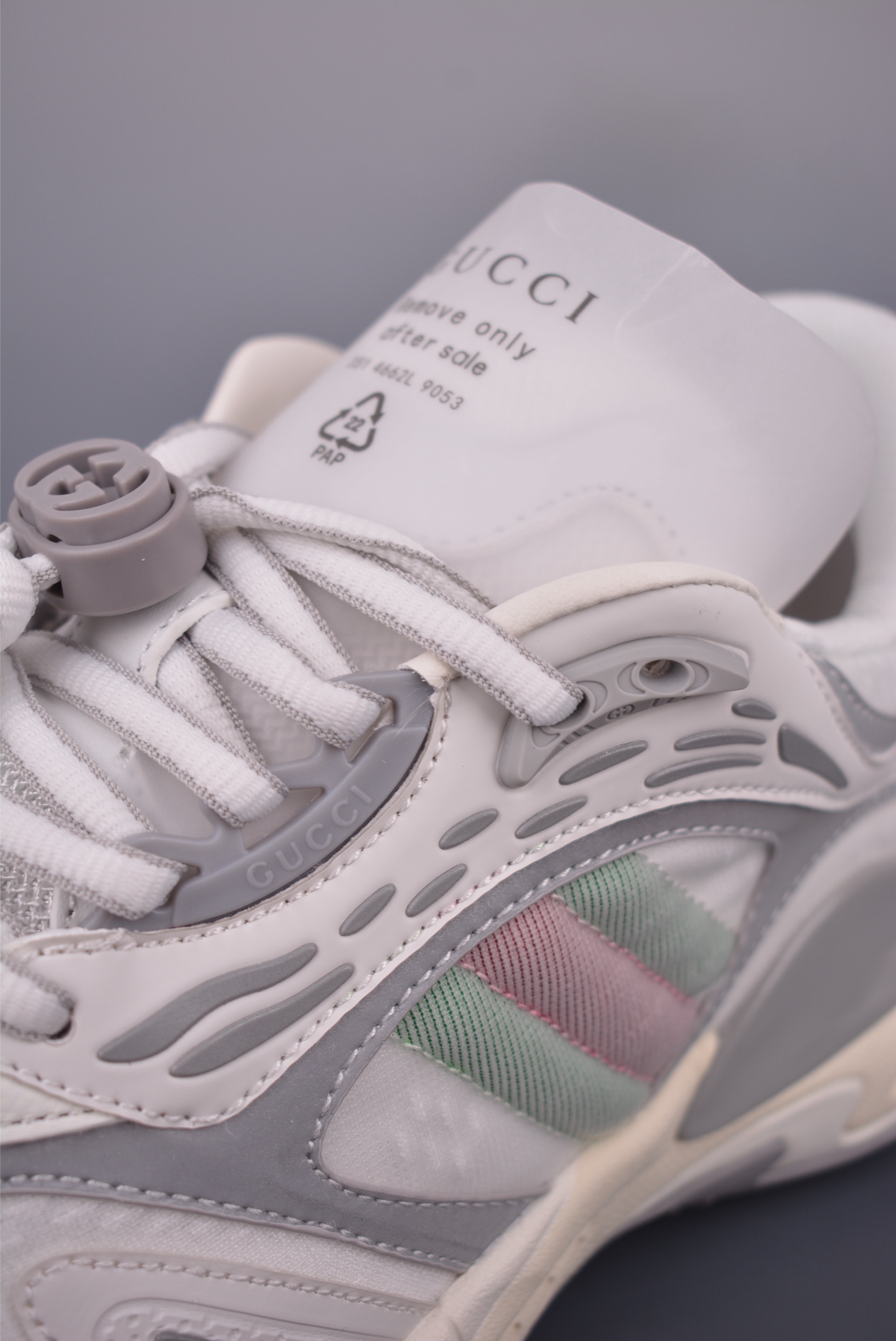 Gucci 2.0 sneaker “white/grey” 814040 FAD6Q 8745