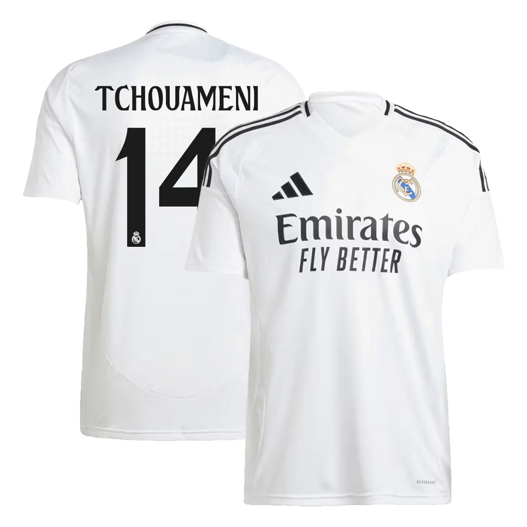 TSHUAMENI #14 Real Madrid Home Football Shirt 2024/25