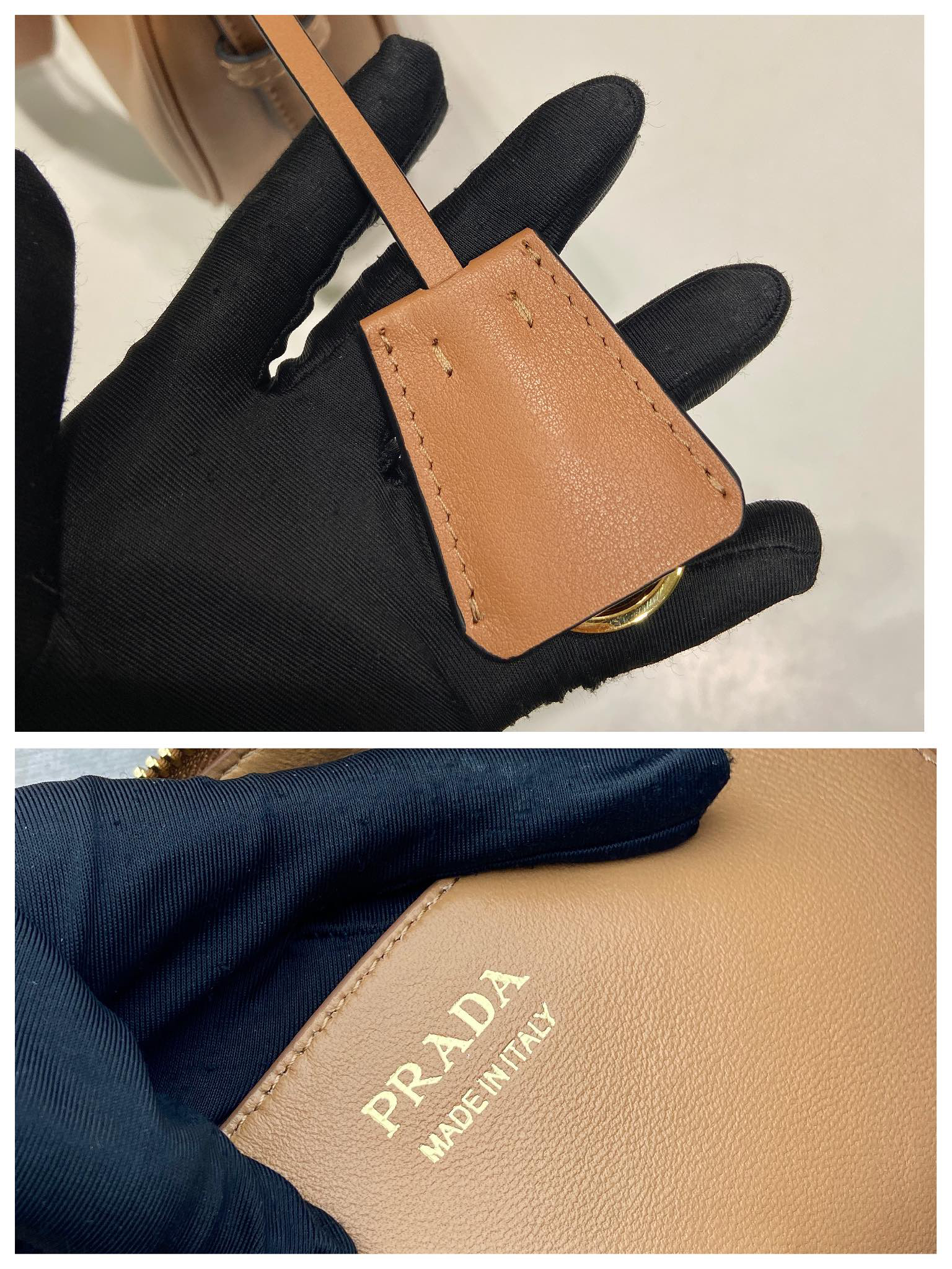 Prada Crescent Underarm Bag 1BC255