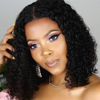 New most natural curly beginner wig