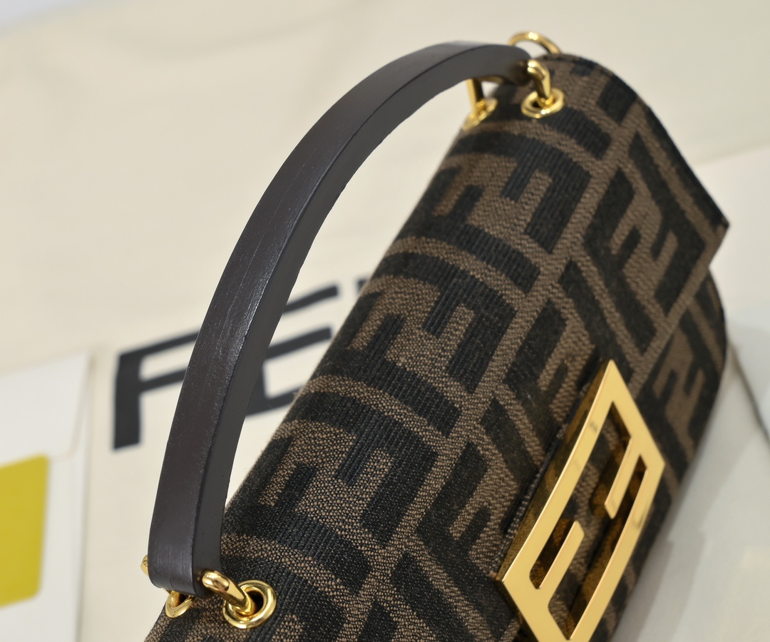 FENDI Monogram Mini Baguette Bag 83314B60