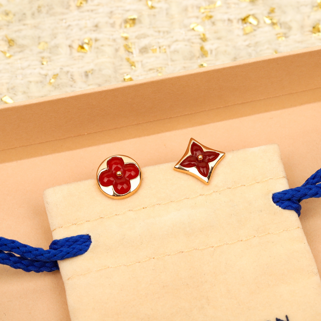 Louis Vuitton Color Blossom Sun Stud Earrings