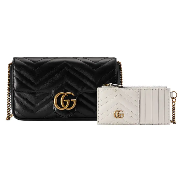 Gucci GG Marmont series small shoulder bag (with card holder) 751526AACCE9053