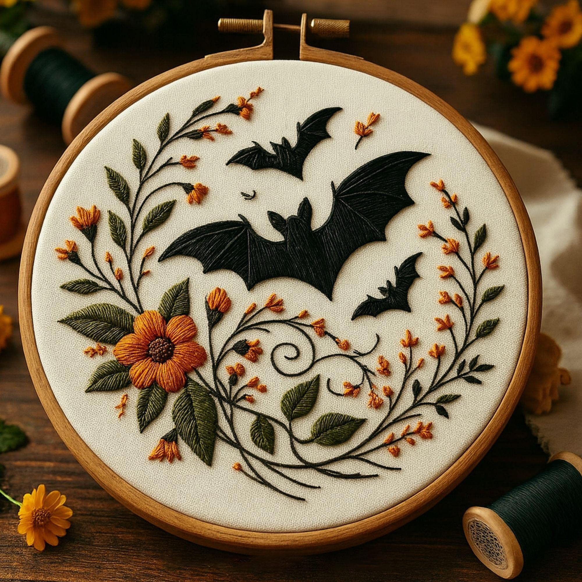 Haunted Stitches – Halloween Cross-Stitch Collection
