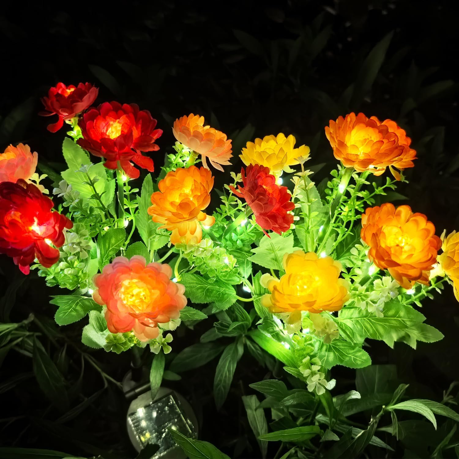 ON SALE🔥Waterproof Solar Outdoor Flowers Lights with 7 Blooming Flowers