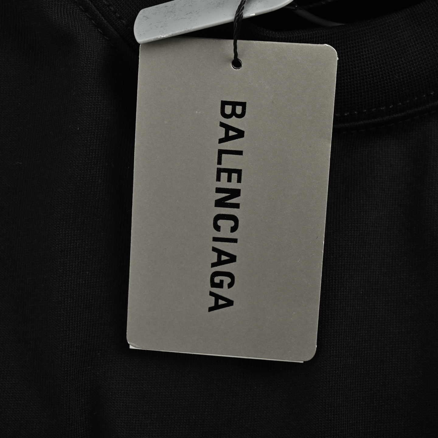 Balenciaga 25ss front and back letter embroidered short sleeves