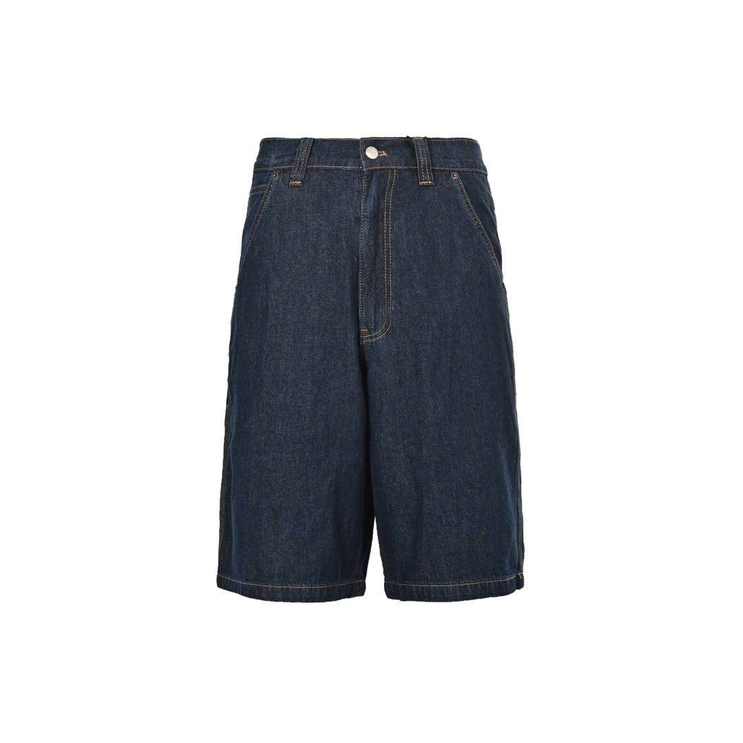 Prada 24ss denim shorts with triangle logo