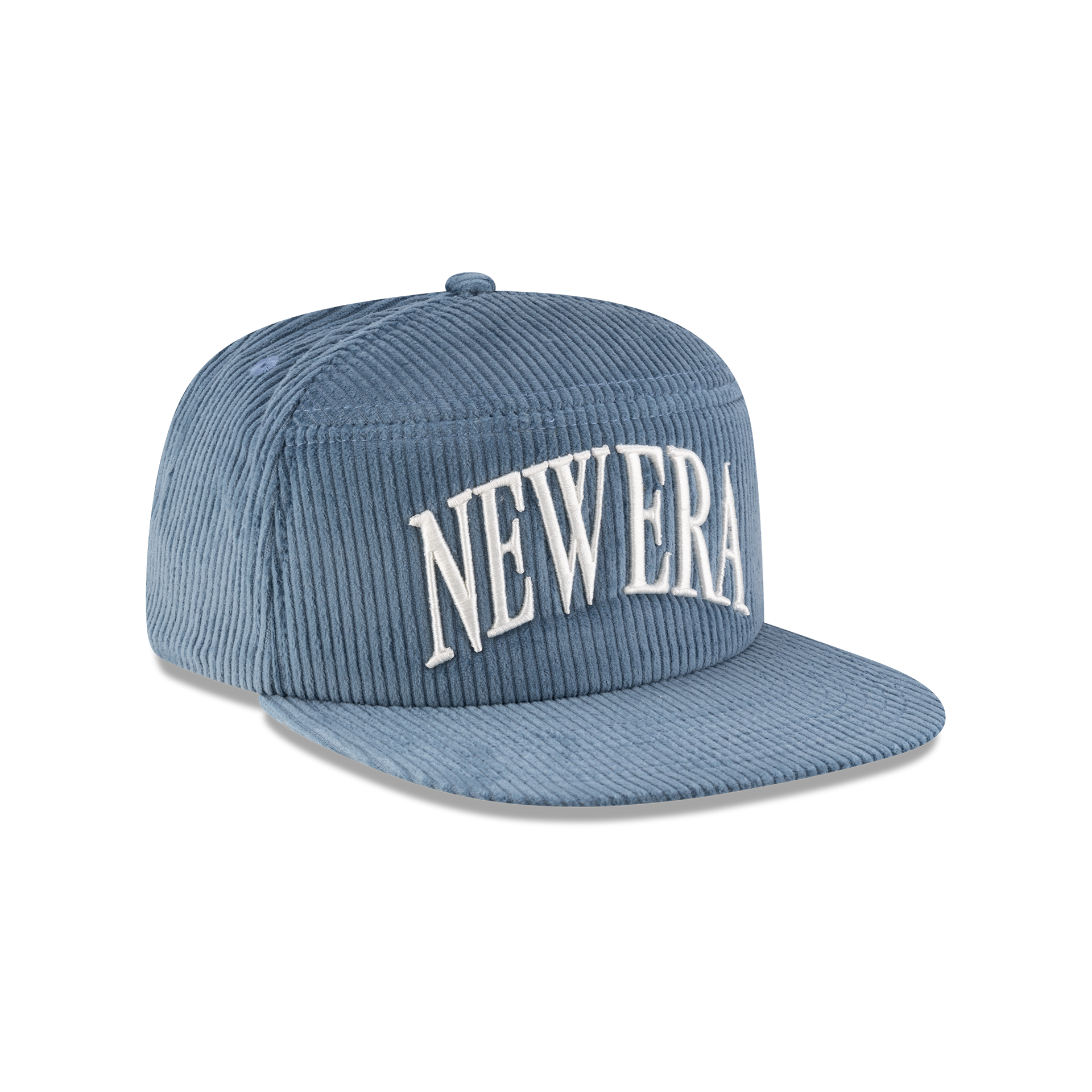 New Era Branded Paragon Corduroy Indigo Split Panel 9FIFTY Snapback Hat