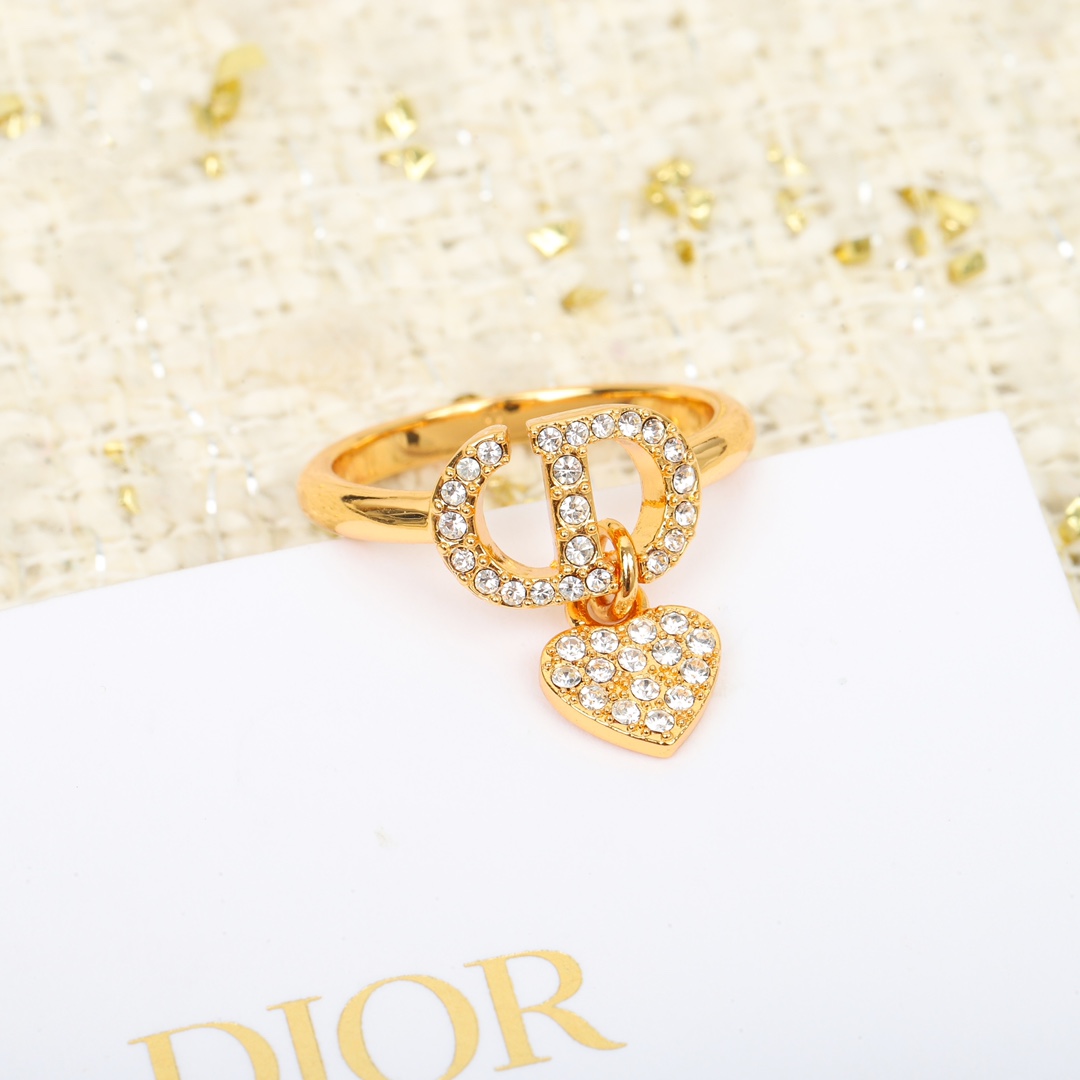 Dior CD diamond ring